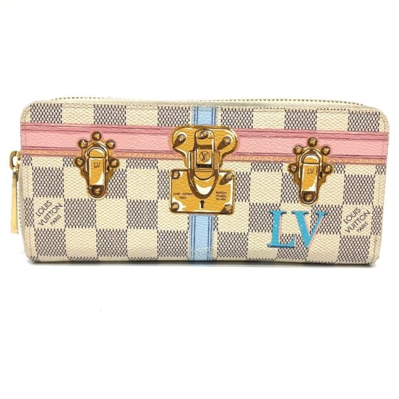 LOUIS VUITTON White Damier Wallet - Picture 1 of 16